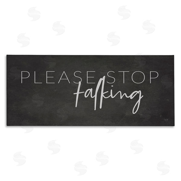 stupell industries Lux + Me Designs | Sassy Please Stop Talking Wall Art