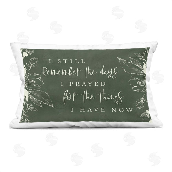Stupell Industries Lux + Me Designs | Still Remember The Days Gratitude Throw Pillow