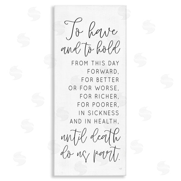 stupell industries Lux + Me Designs | To Have and To Hold Wall Art
