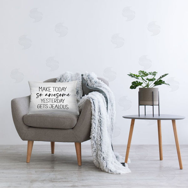 Stupell Industries Lux + Me Designs | Today So Awesome Yesterday Jealous Throw Pillow