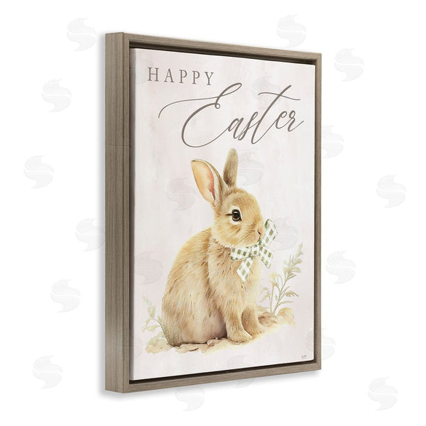 Stupell Industries Lux + Me Designs | Vintage Happy Easter Bunny Wall Art