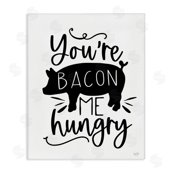 stupell industries Lux + Me Designs | You're Bacon Me Hungry Wall Art