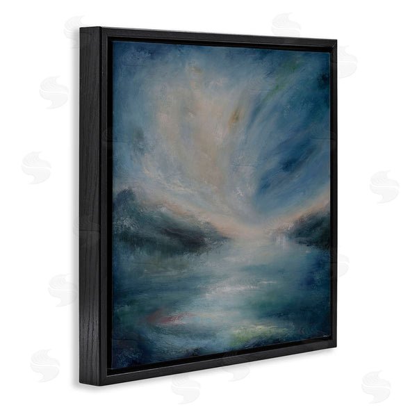 Stupell Industries Lydia Orange | Blue Hour Abstract Landscape