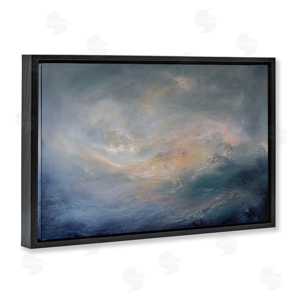 Stupell Industries Lydia Orange | Cascading Clouds Abstract