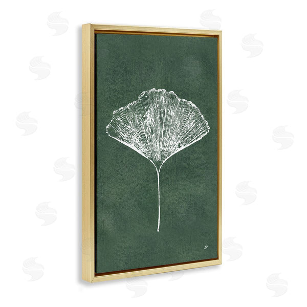 Stupell Industries Lydia Orange | Ginkgo Impression On Green