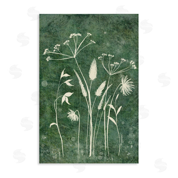 stupell industries Lydia Orange | Wildflowers on Rustic Green