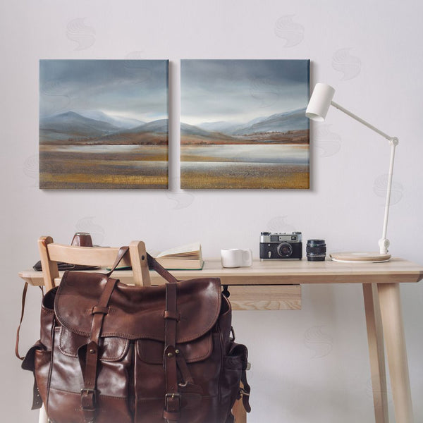 Stupell Industries Lyn Timmington | Cloudy Weather Sky Rural Pasture Wall Art