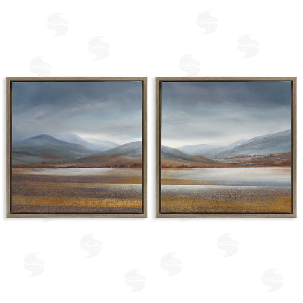 Stupell Industries Lyn Timmington | Cloudy Weather Sky Rural Pasture Wall Art