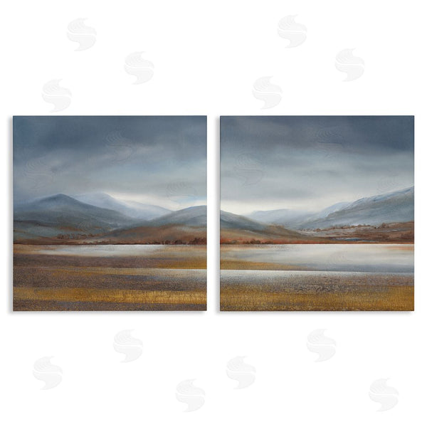 stupell industries Lyn Timmington | Cloudy Weather Sky Rural Pasture Wall Art