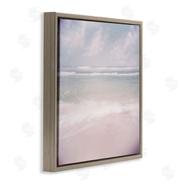 Stupell Industries Lynann Colligan | Pastel Beach Waves Horizon Wall Art
