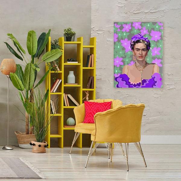 Stupell Industries Lynnda Rakos | Floral Reverie Frida Wall Art