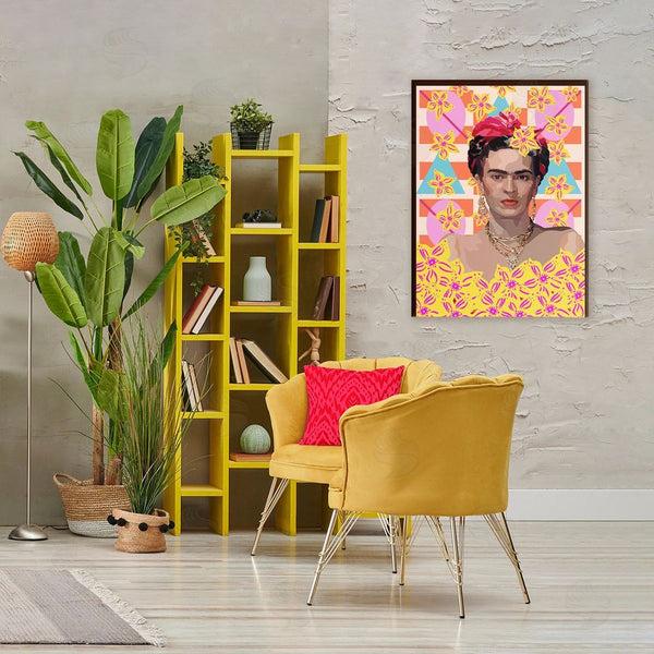 Stupell Industries Lynnda Rakos | Frida's Floral Journey Wall Art