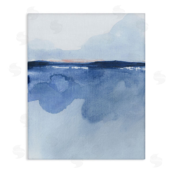 stupell industries M. Gloria Hunter | Abstract Fluid Landscape Wall Art