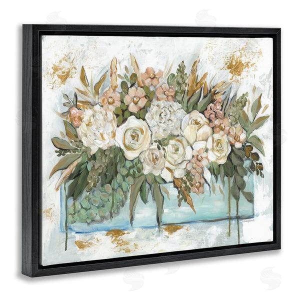 Stupell Industries Mackenzie Kissell | Country Floral Planter Arrangement Wall Art