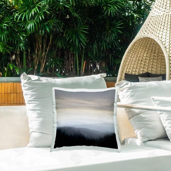 Stupell Industries Madeline Clark | Dark Forest Landscape Printed Throw Pillow