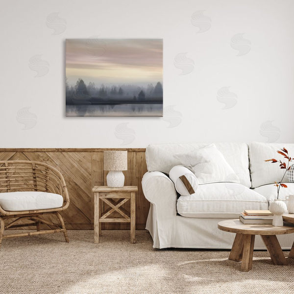 Stupell Industries Madeline Clark | Foggy Pond Reflection Wall Art