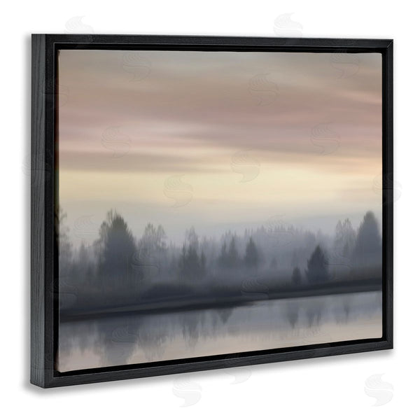 Stupell Industries Madeline Clark | Foggy Pond Reflection Wall Art