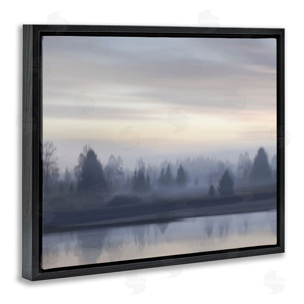 Stupell Industries Madeline Clark | Grey Woodland Lake