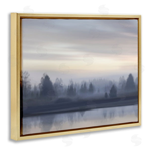 Stupell Industries Madeline Clark | Grey Woodland Lake