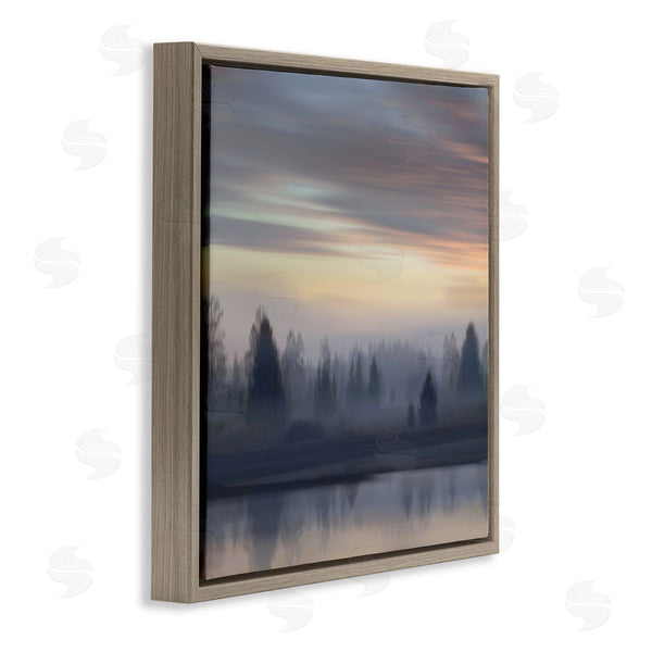 Stupell Industries Madeline Clark | Woodland Lake Sunset