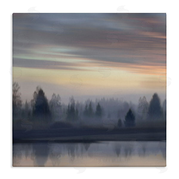 stupell industries Madeline Clark | Woodland Lake Sunset