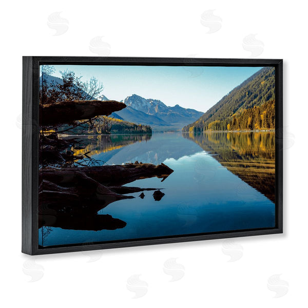 Stupell Industries Madison Starnes Photography | Evergreen Mirrors River Reflection Wall Art