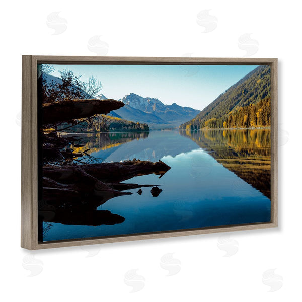 Stupell Industries Madison Starnes Photography | Evergreen Mirrors River Reflection Wall Art