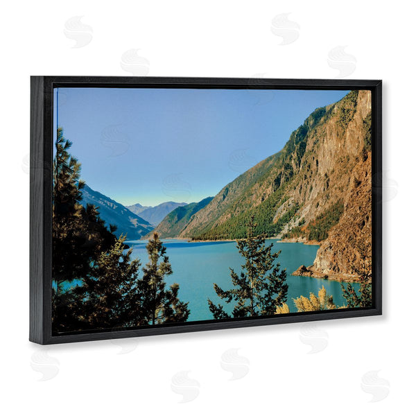 Stupell Industries Madison Starnes Photography | Golden Peaks Over River