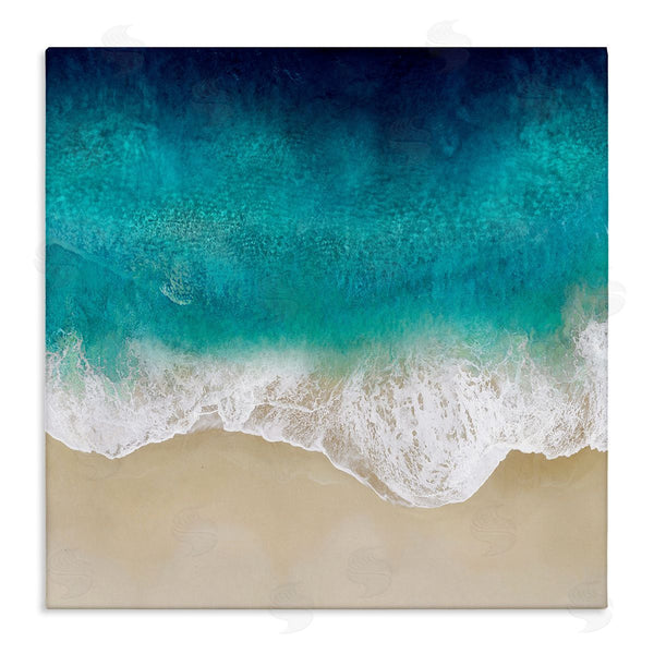 stupell industries Maggie Olsen | Aerial Tropical Blue Tide