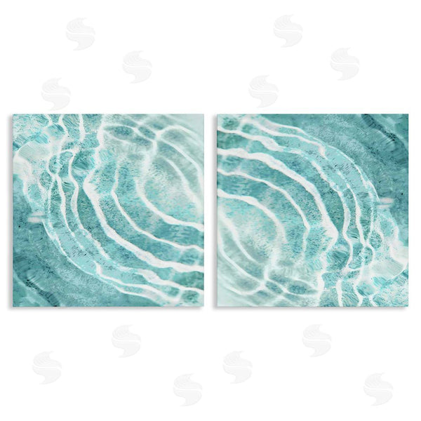 stupell industries Maggie Olsen | Calm Blue Water Ripples Clear Tropical Lake Wall Art