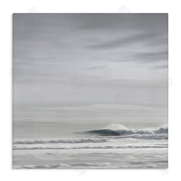 stupell industries Maggie Olsen | Misty Grey Beach Ripples