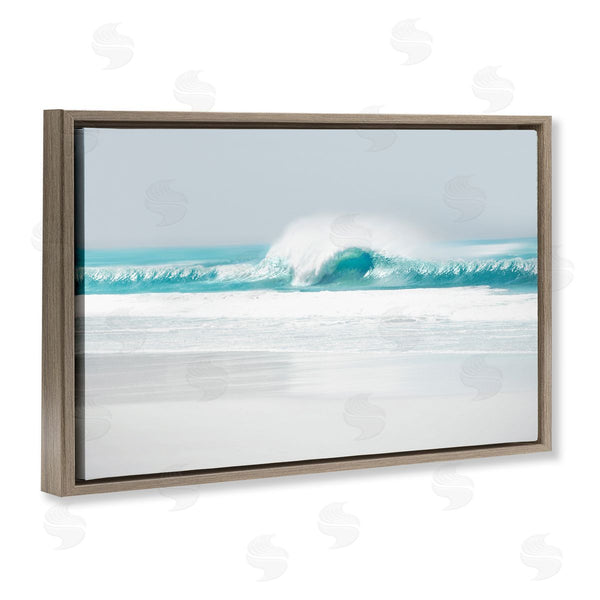 Stupell Industries Maggie Olsen | Rolling Aqua Waves Wall Art