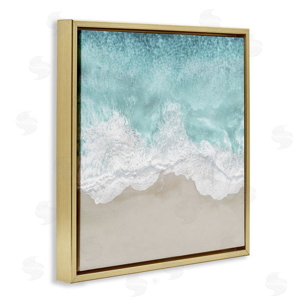 Stupell Industries Maggie Olsen | Sea Foam On Sandy Beach Wall Art