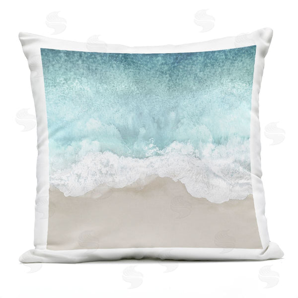 Stupell Industries Maggie Olsen | Sea Waves Crashing Beach Printed Throw Pillow