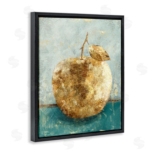 Stupell Industries Main Line Studio | Golden Apple Fruit Painting