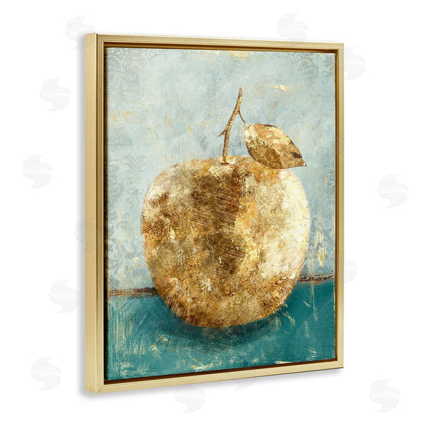 Stupell Industries Main Line Studio | Golden Apple Fruit Painting