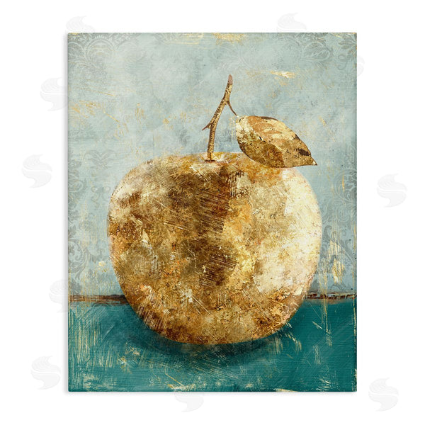 stupell industries Main Line Studio | Golden Apple Fruit Painting