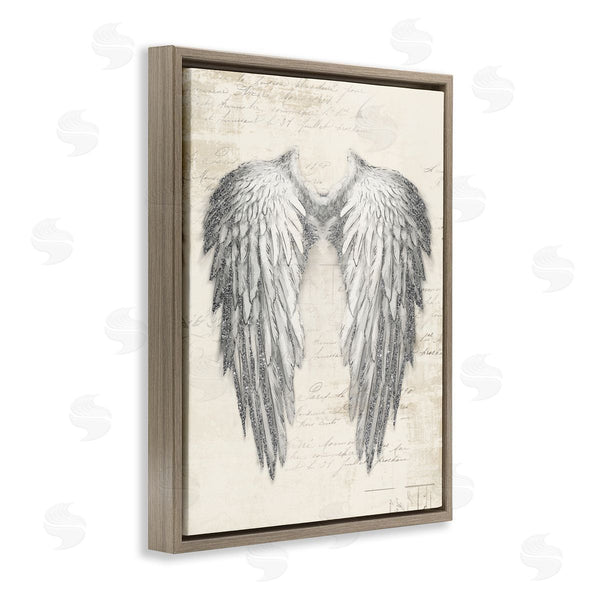 Stupell Industries Main Line Studio | Heavenly Angel Wings Illustration