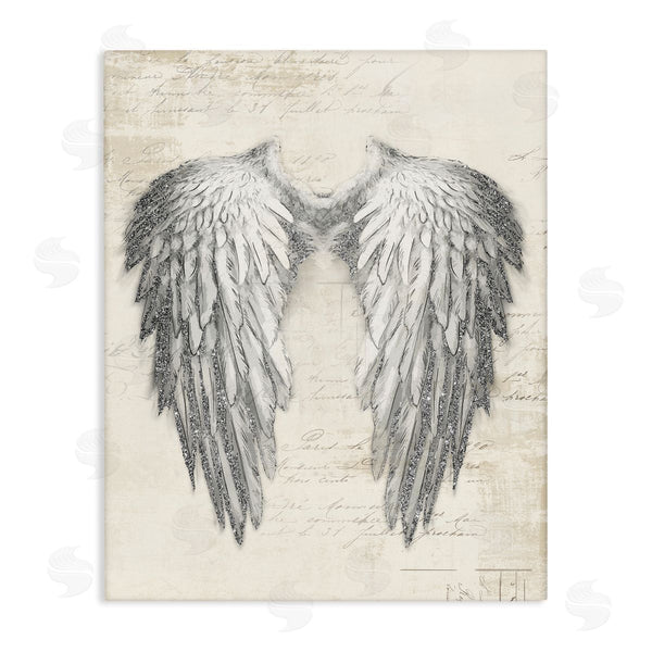 stupell industries Main Line Studio | Heavenly Angel Wings Illustration
