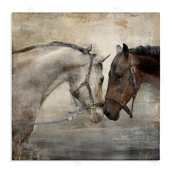 stupell industries Main Line Studio | Loving Horse Couple
