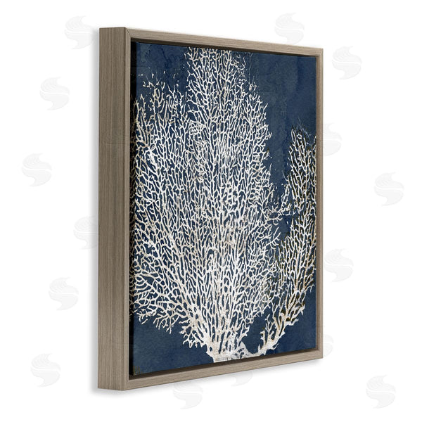 Stupell Industries Main Line Studio | Sea Coral Ocean Life Silhouette