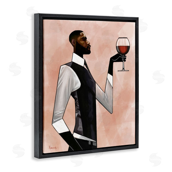 Stupell Industries Manasseh Johnson Sr | Man Toast Cheers