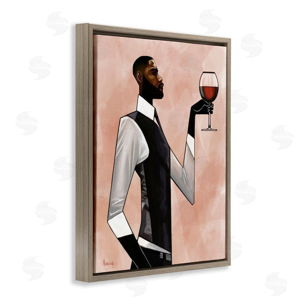 Stupell Industries Manasseh Johnson Sr | Man Toast Cheers