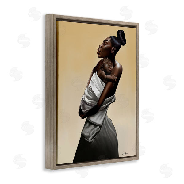 Stupell Industries Manasseh Johnson Sr | Mother And Child Tenderness