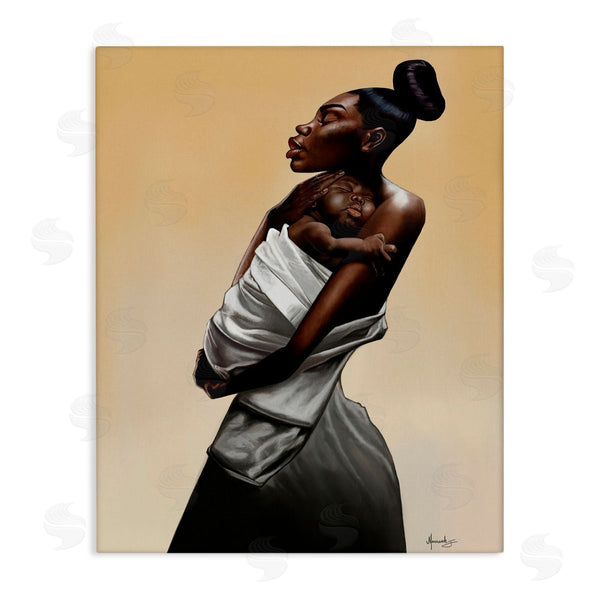 stupell industries Manasseh Johnson Sr | Mother And Child Tenderness