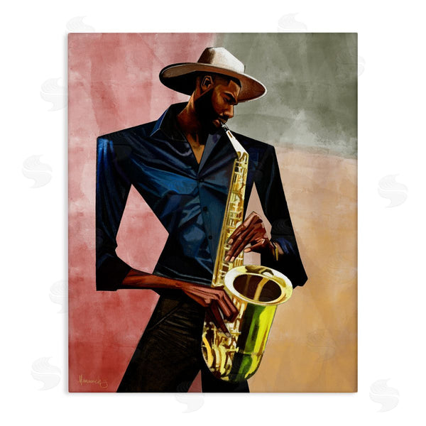 stupell industries Manasseh Johnson Sr | Sax Player Musician