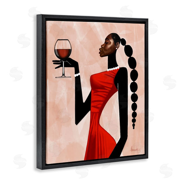 Stupell Industries Manasseh Johnson Sr | Woman Toast Cheers