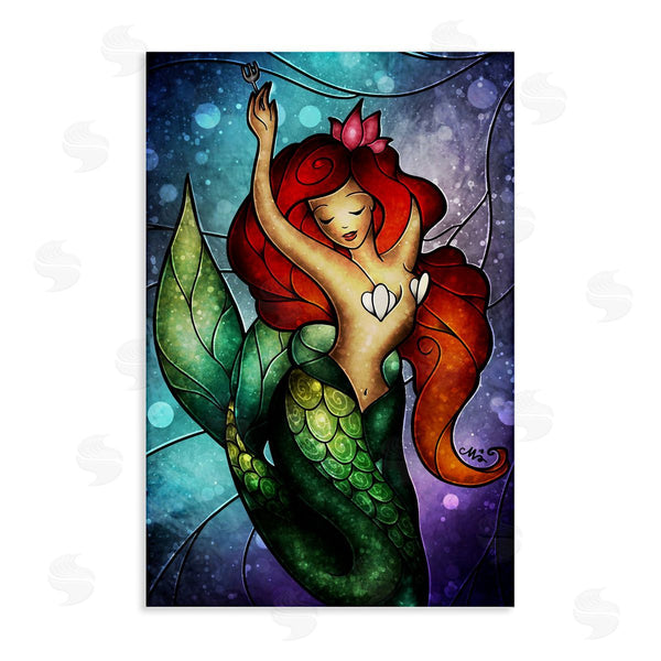 stupell industries Mandie Manzano | Undersea Dreaming Mermaid Wall Art
