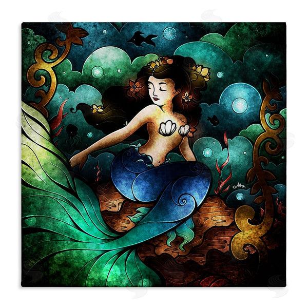stupell industries Mandie Manzano | Vivid Deco Mermaid