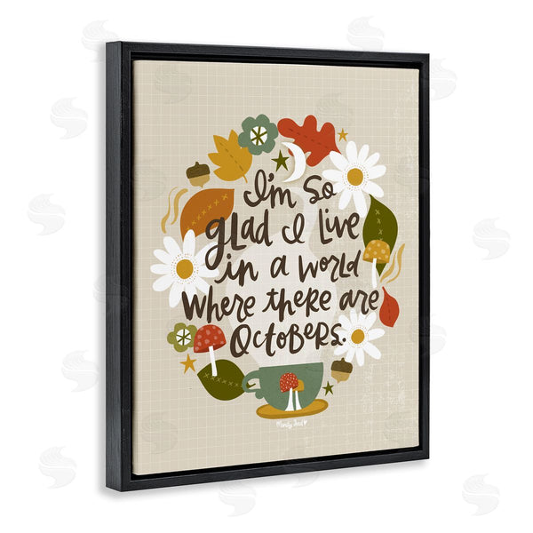 Stupell Industries Mandy Ford Art + Illustration | A World Where There Are Octobers